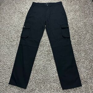 Juny black cargo pants